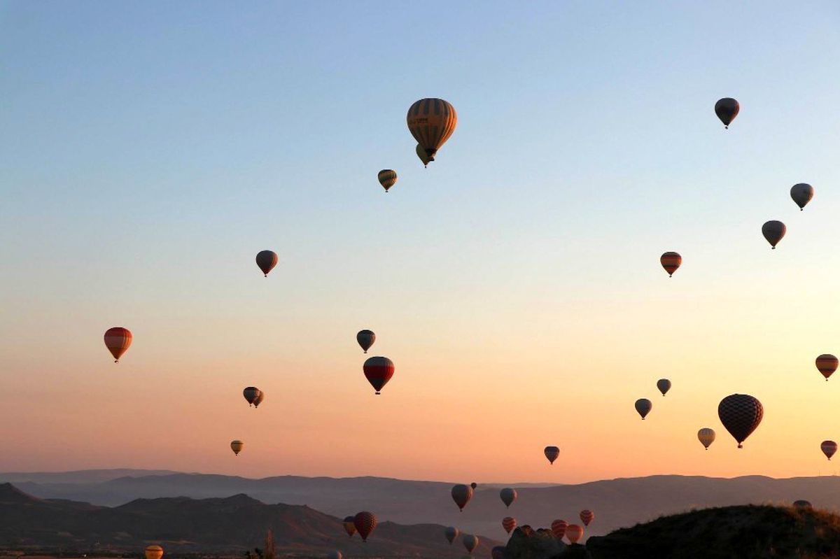 Kapadokya\'da balon turları iptal edildi