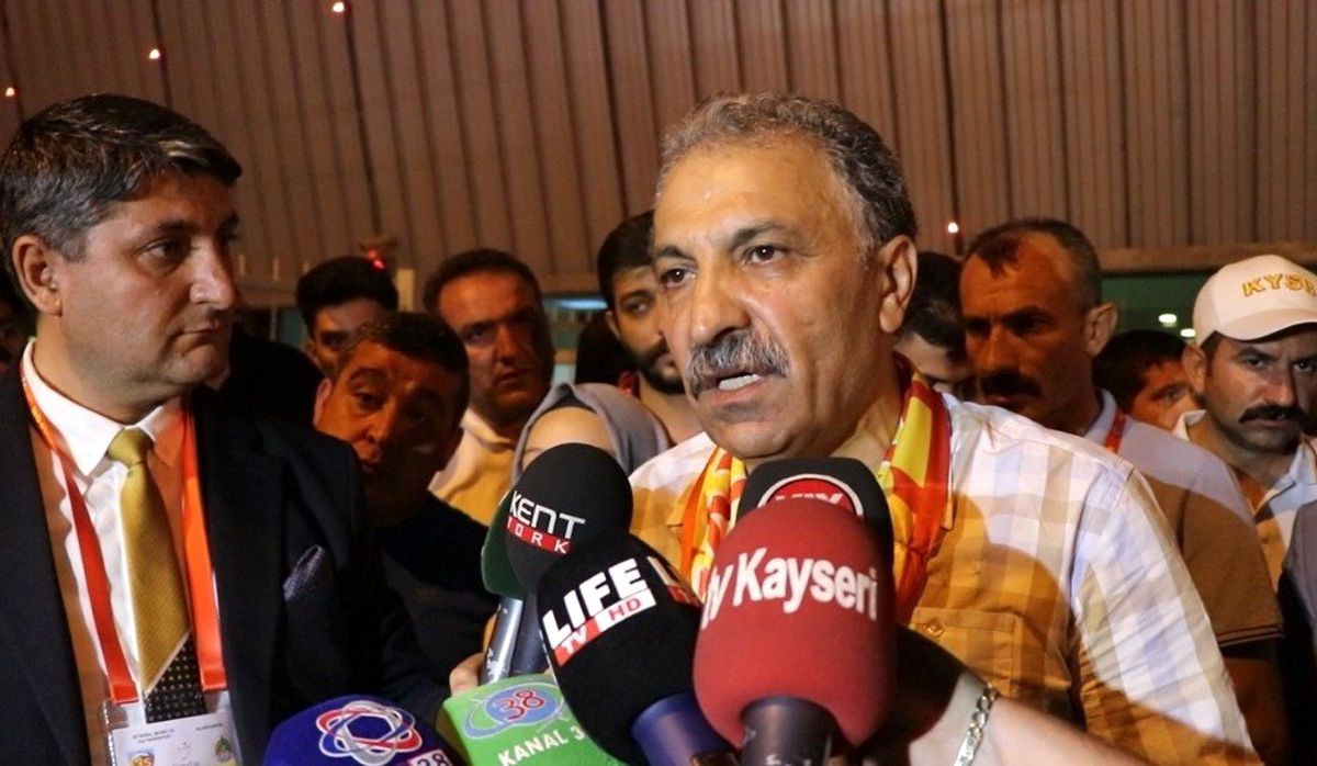 Kayserispor Başkanı Bedir: "Birinci maçın birinci dakikasında ne olur hakem konuşmayalım"