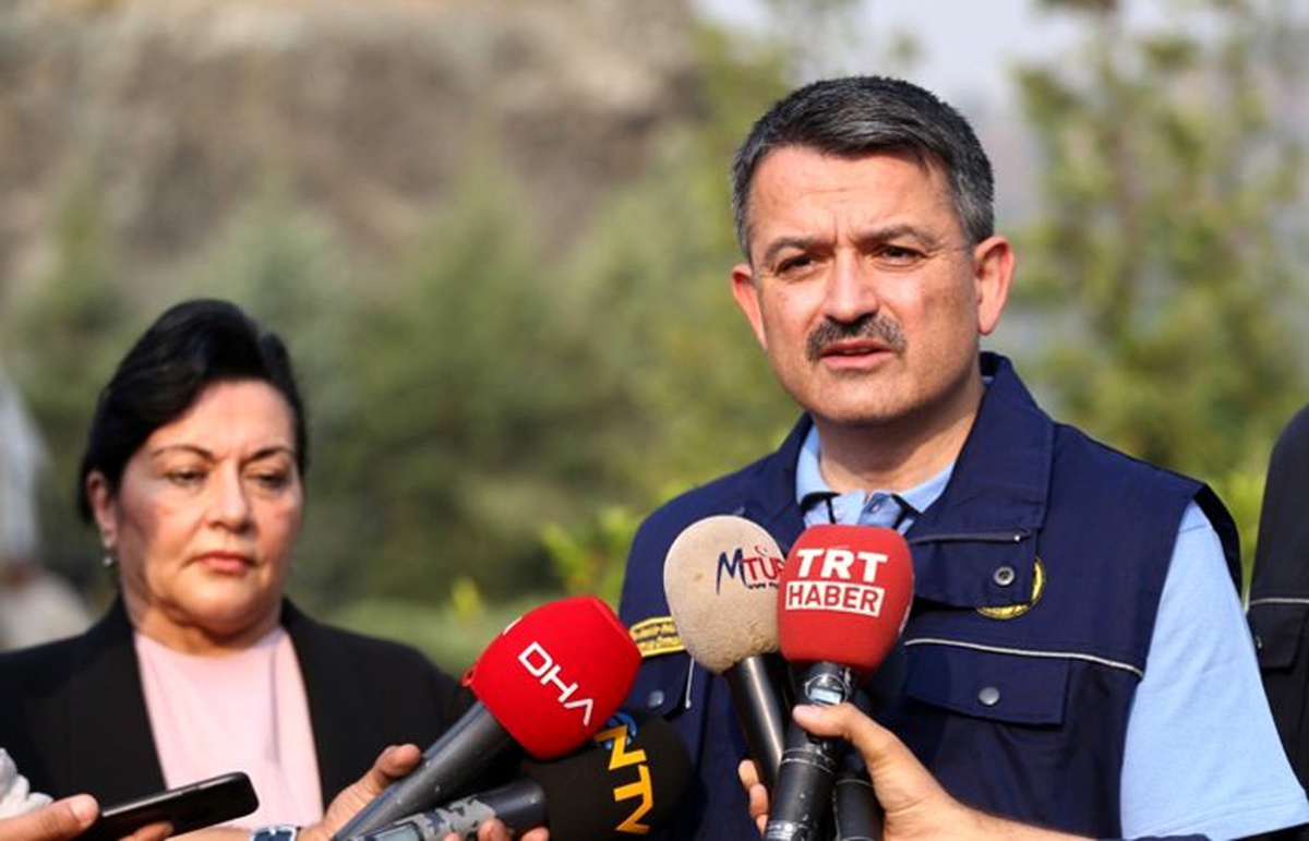 Bakan Pakdemirli\'den yangın açıklaması 