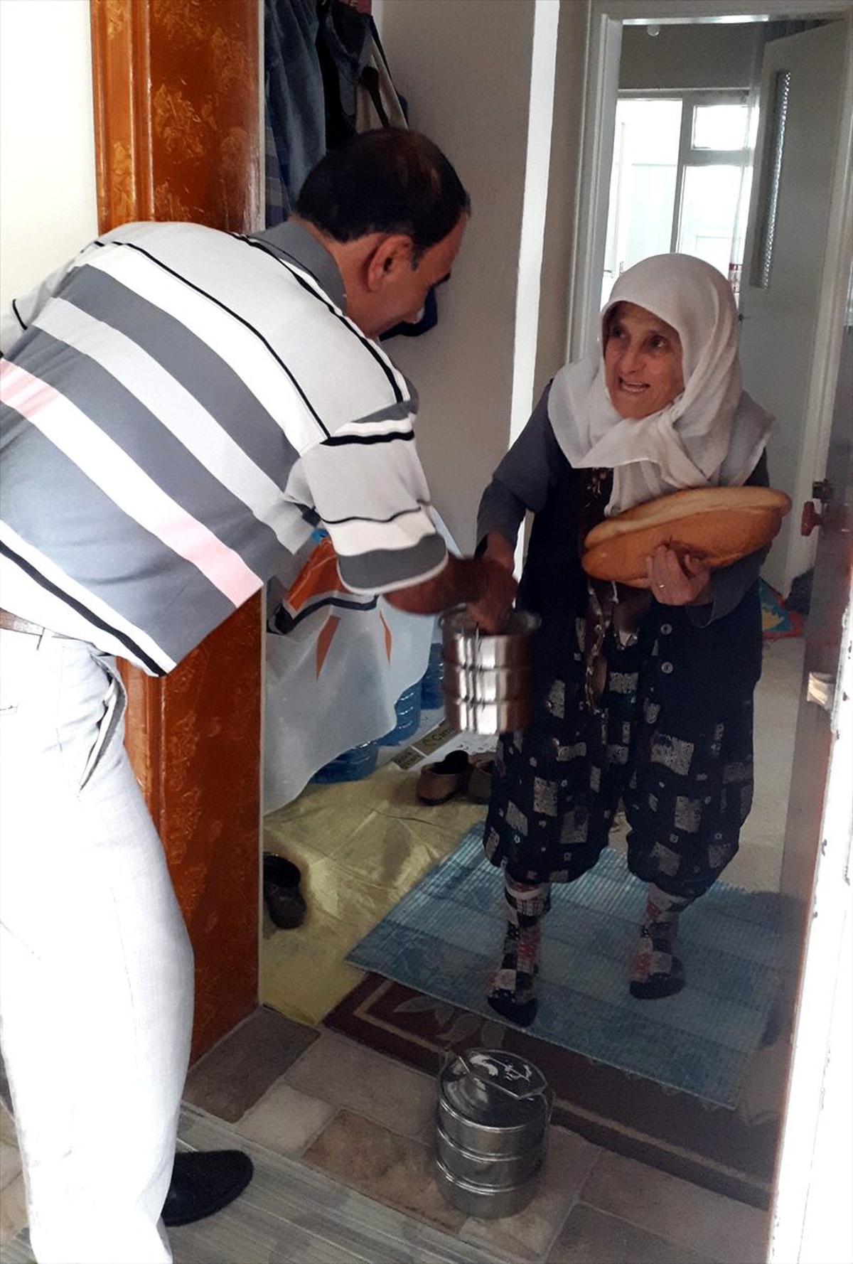 Beypazarı Kaymakamlığının yemek yardımı