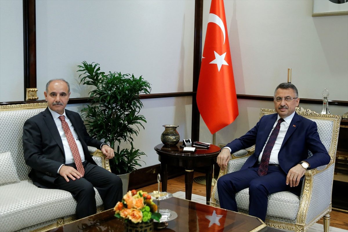 Cumhurbaşkanı Yardımcısı Oktay\'ın kabulü