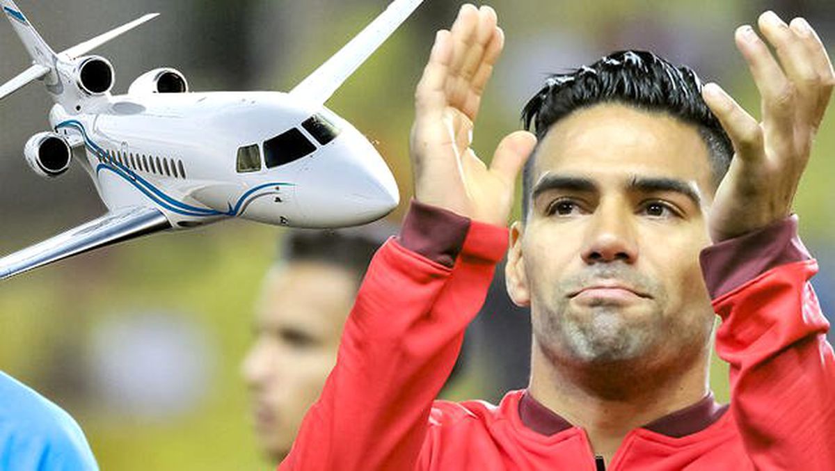 Falcao özel jetle geliyor!