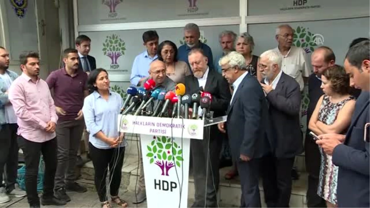 HDP Eş Genel Başkanı Temelli: "Devlet, demokrasiye dair ne varsa tüm duyarlılığını yitirmiştir"