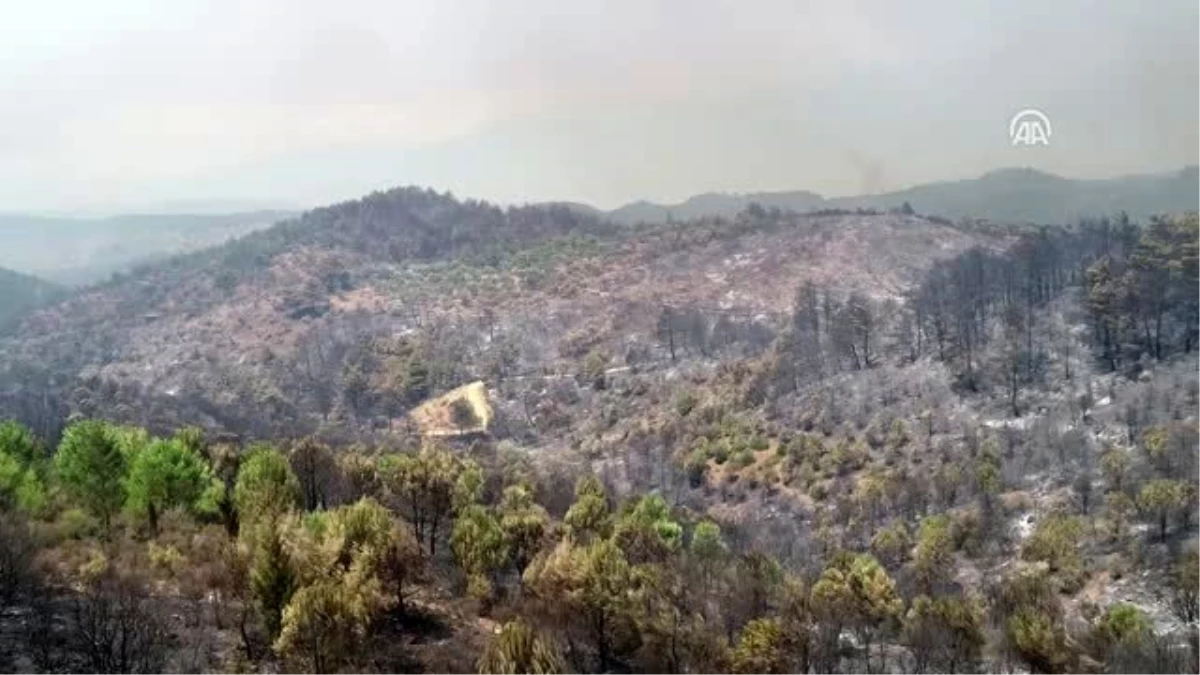 İzmir\'deki orman yangını - Vatandaşlar evlerine dönüyor