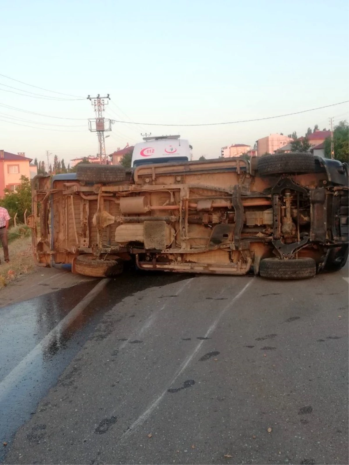 Kahramanmaraş\'ta askeri araç devrildi: 2 yaralı