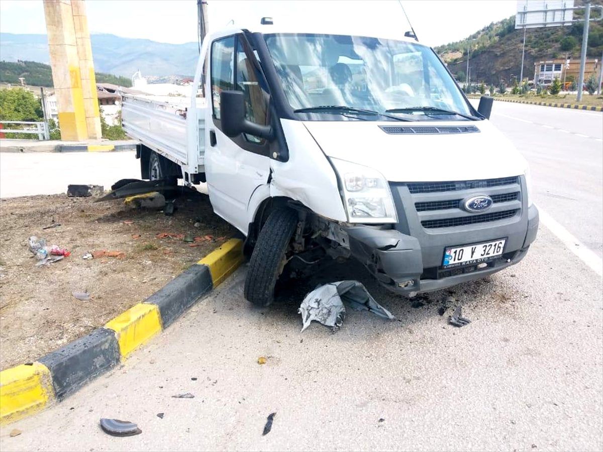 Karabük\'te trafik kazası: 5 yaralı