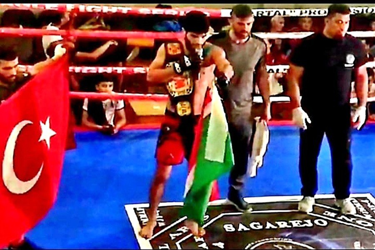Küçükköyspor MMA\'da Tiflis\'ten altın kemerle döndü