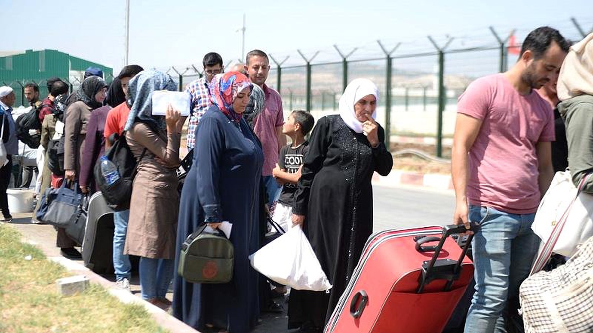 Kurban bayramı için ülkelerine giden Suriyelilerin, Türkiye\'ye dönüşleri başladı