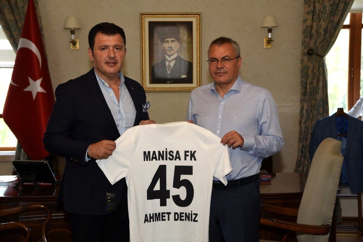 Manisa FK\'dan Vali Daşöz\'e ziyaret