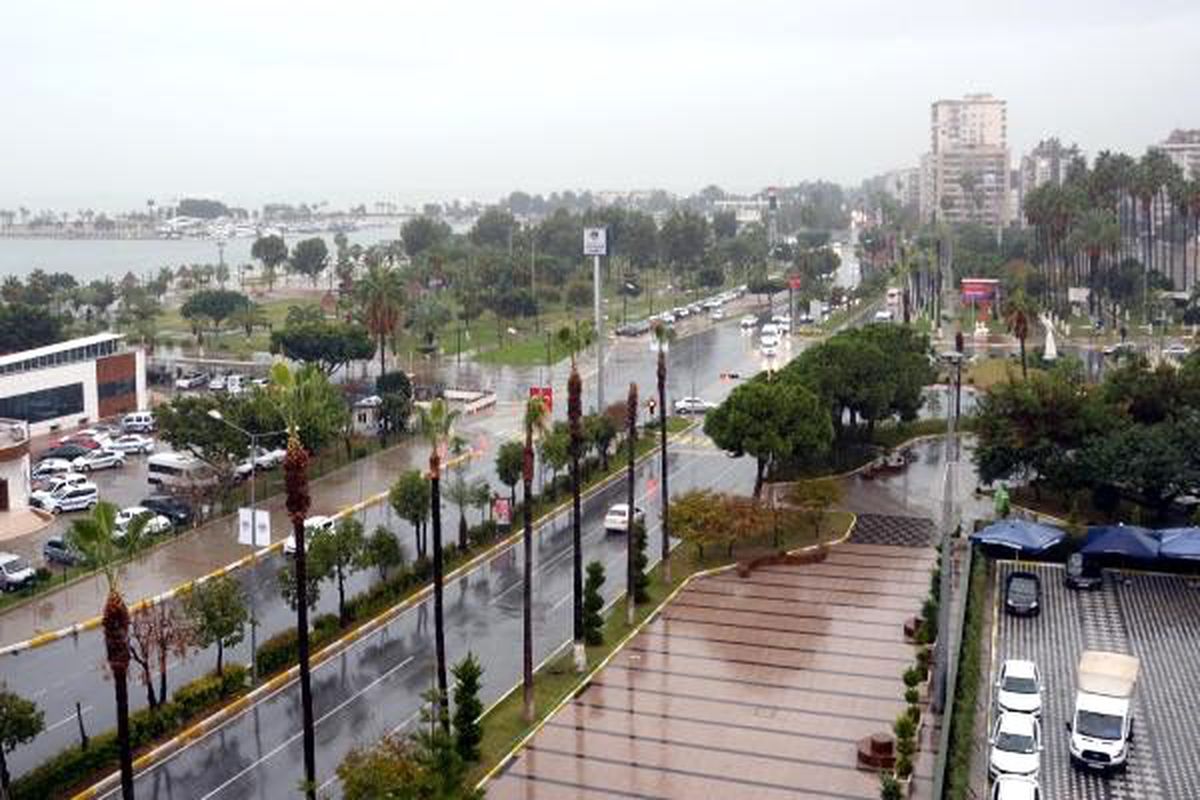 Mersin için sağanak uyarısı