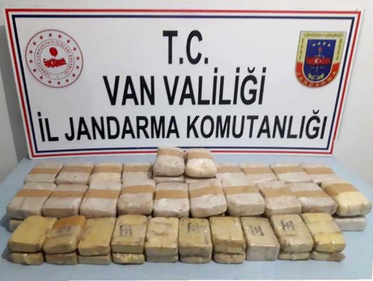 Van\'da 30 kilo eroin ele geçirildi