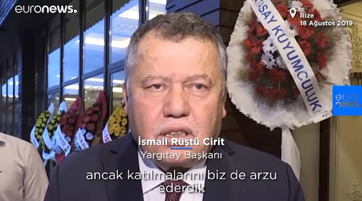 Yargıtay Başkanı Cirit\'ten barolara: Söylemleri çirkin, insaf ve adalet ölçülerine uygun değil