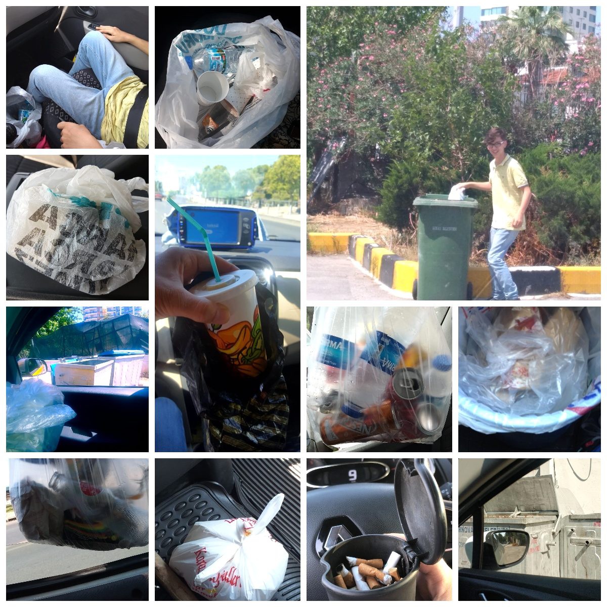 Yollar bizim… yolları kirletmeyelim!