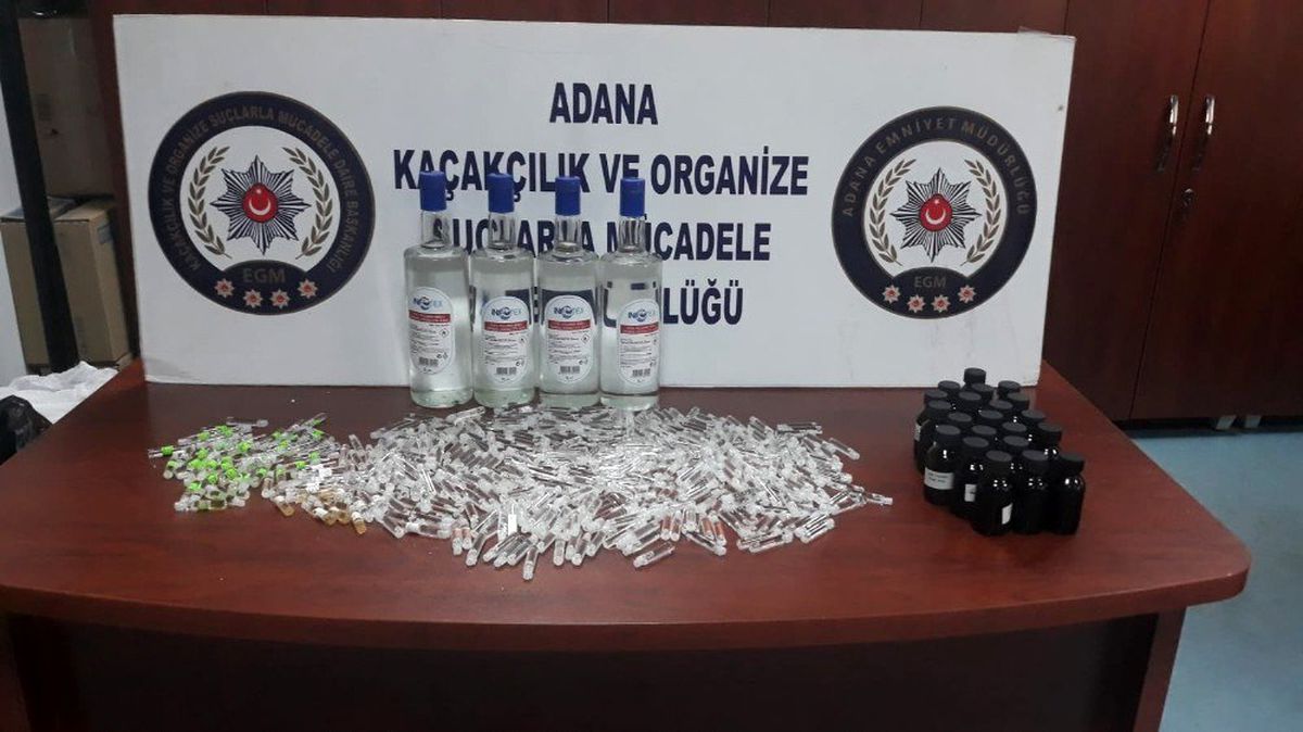 Adana\'da kaçak içki operasyonu