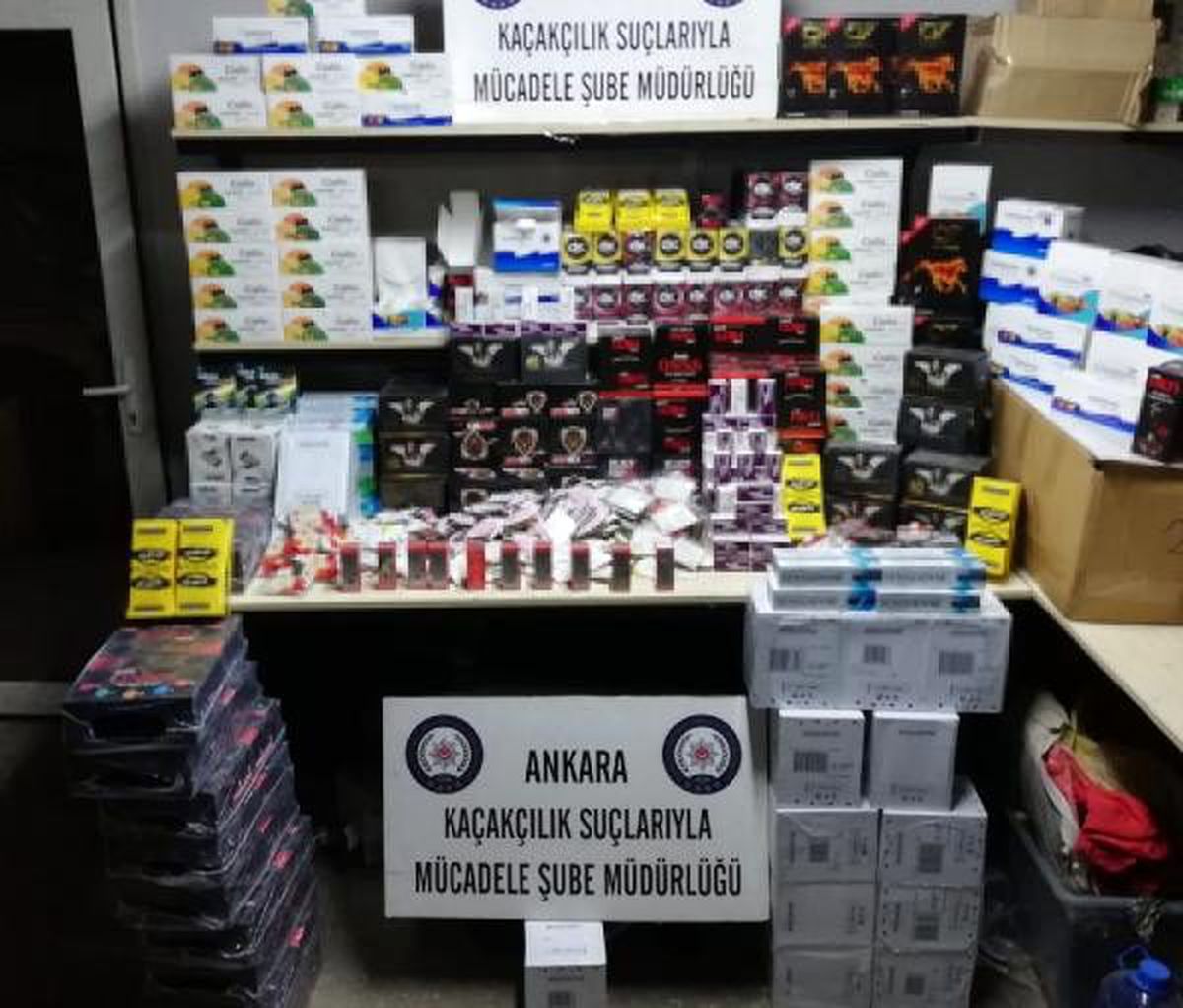 Ankara\'da 9 bin cinsel içerikli ürün ele geçirildi