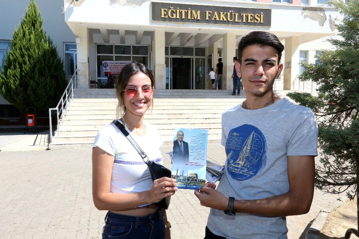 Başkan Atay, "Öğrenci dostu üniversite şehrine hoş geldiniz"