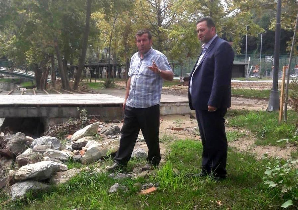 Başkan Yanmaz\'dan 15 Temmuz parkına inceleme