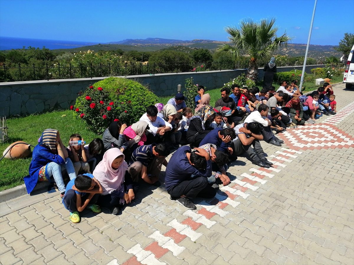Çanakkale\'de 274 düzensiz göçmen yakalandı