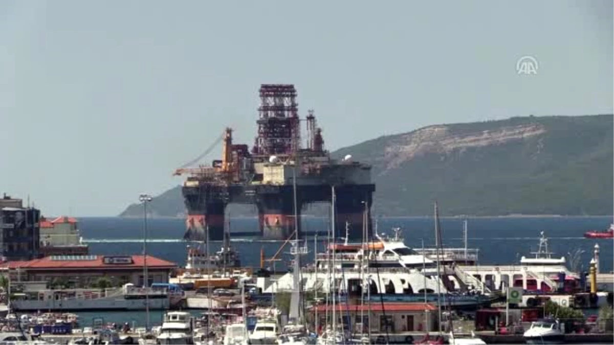Dev petrol arama platformu Çanakkale Boğazı\'nda