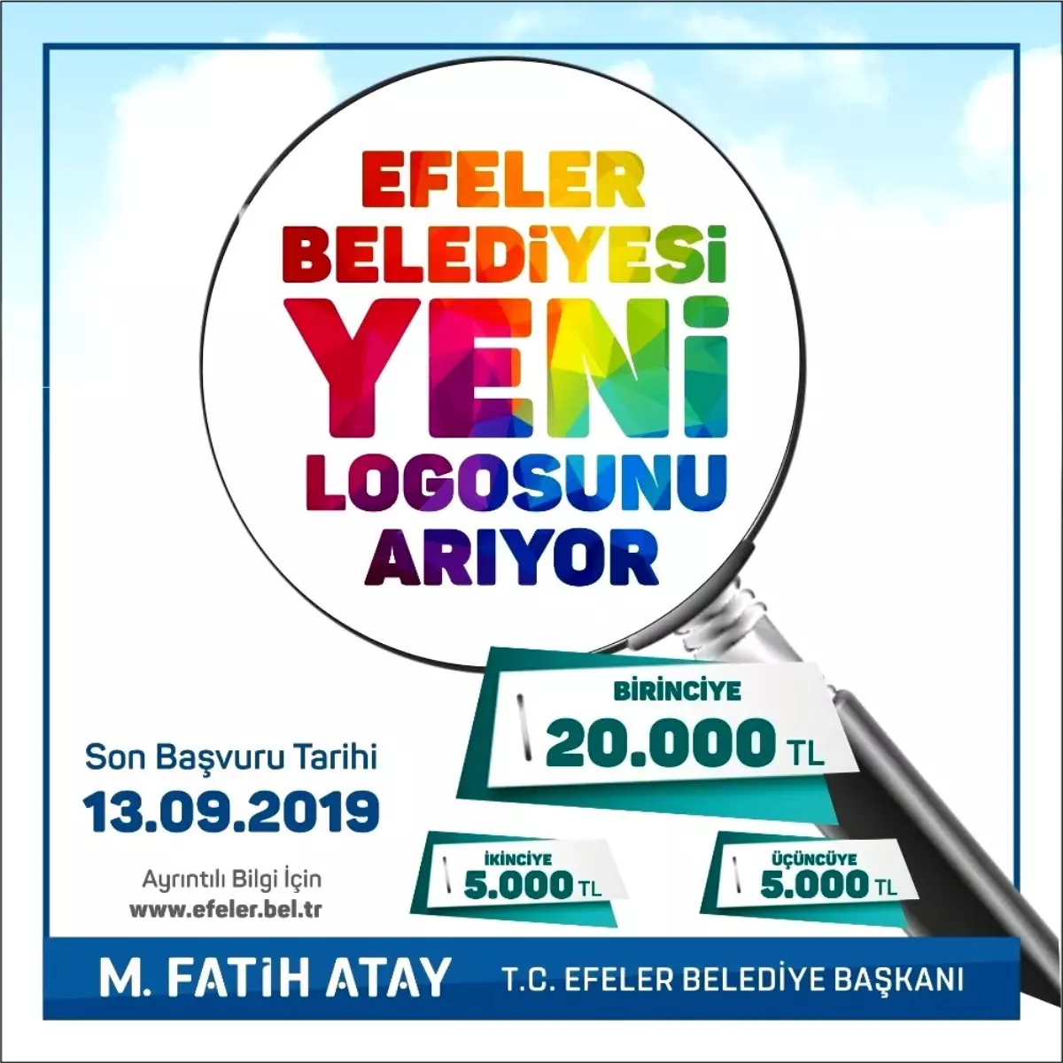 Efeler Belediyesi yeni logo için yarışma açtı