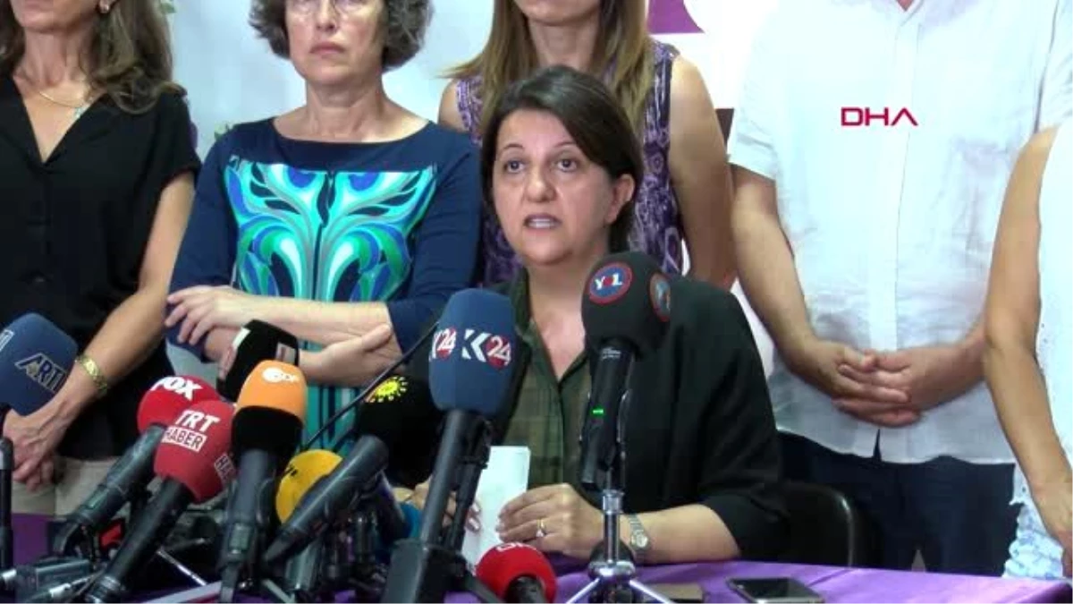 HDP EŞ GENEL BAŞKANI PERVİN BULDAN\'DAN AÇIKLAMA