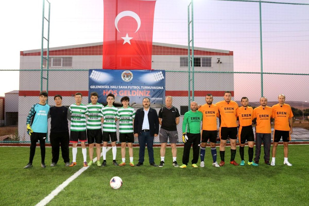 İnönü\'de turnuva heyecanı başladı...