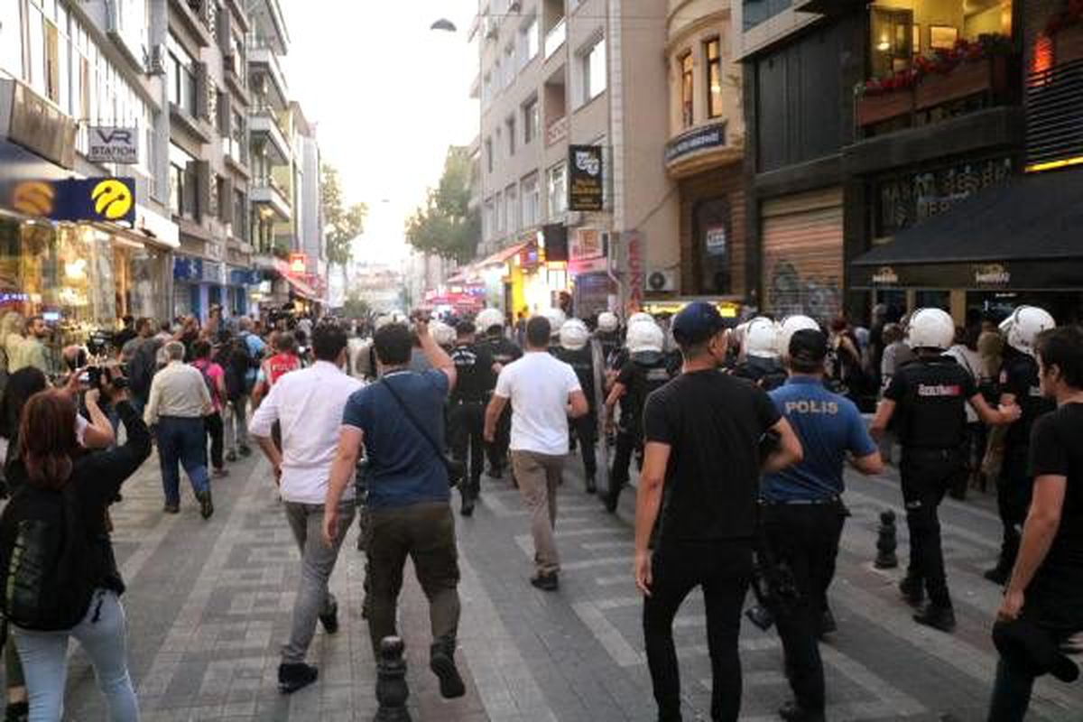 Kadıköy\'de eylem gerginliği