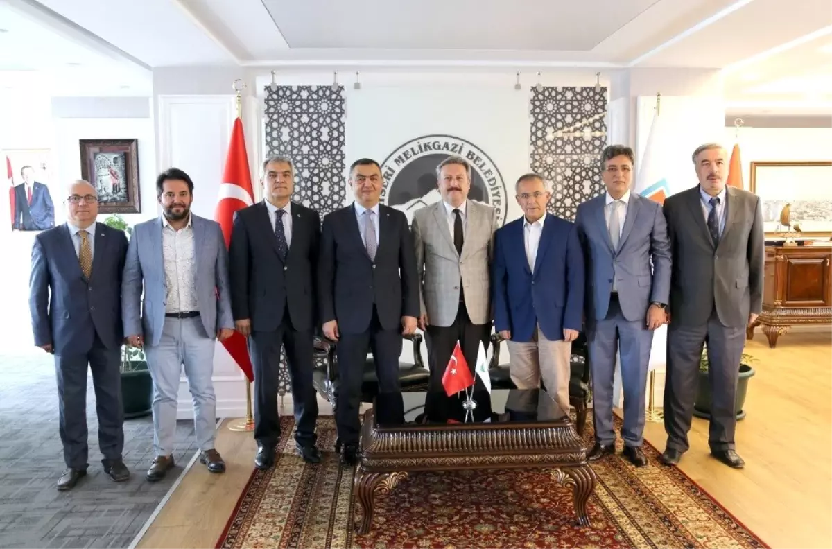 KAYSO\'dan Melikgazi Talas ve Hacılar Belediyesine Ziyaret