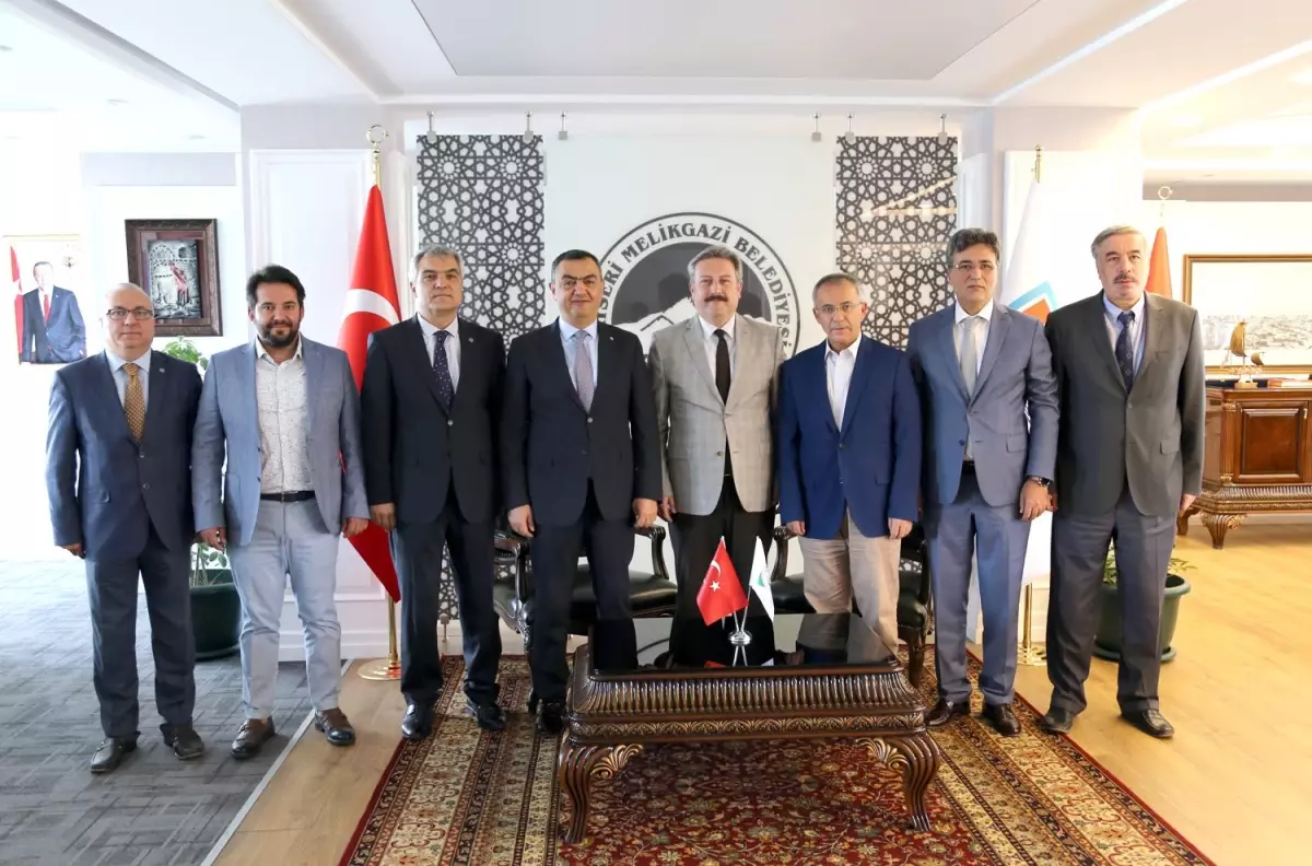 KAYSO\'dan Melikgazi Talas ve Hacılar Belediyesine ziyaret