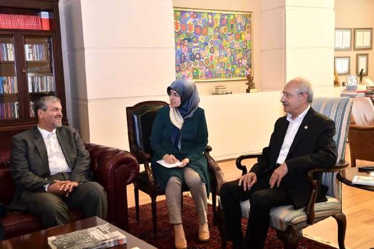 Kılıçdaroğlu, İran heyeti ile görüştü