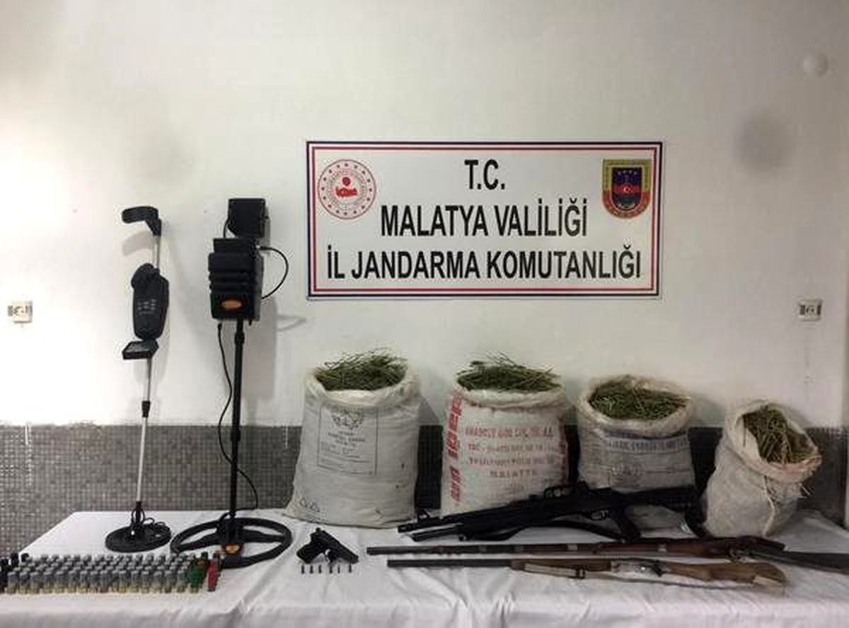 Malatya\'da 55 kilo esrar ele geçirildi