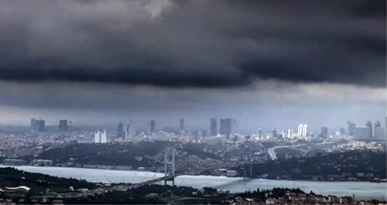 Meteoroloji İstanbul\'u uyarmıştı! Sağanak yağış geliyor