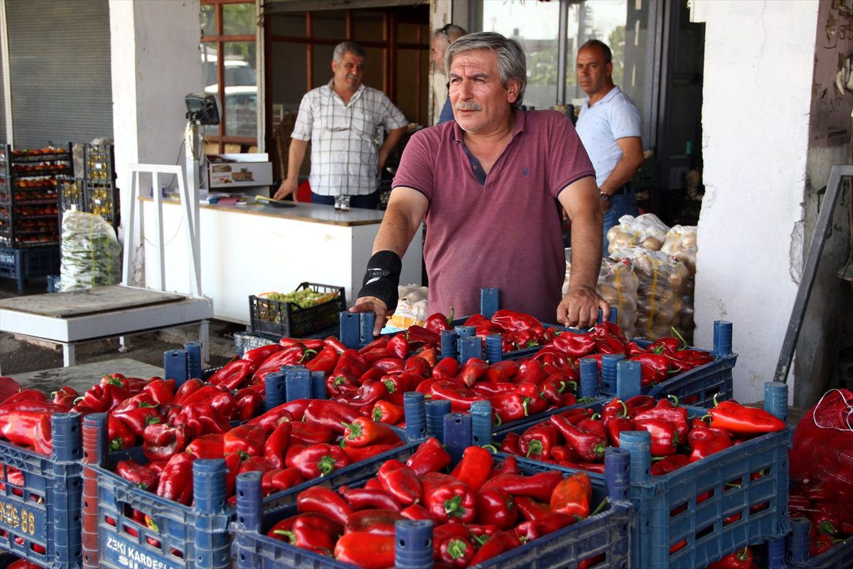 Nizip\'te salçalık biber satışları başladı