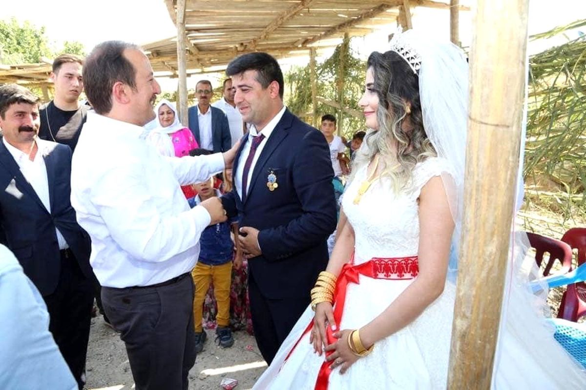 Şırnak Valisi Pehlivan şehit çocuğunun düğün törenine katıldı