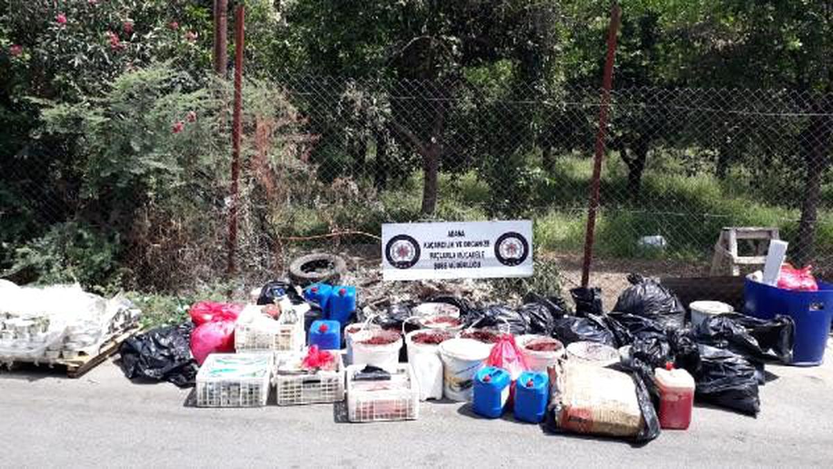 Adana\'da 226 kilo nargile tütünü ele geçirildi