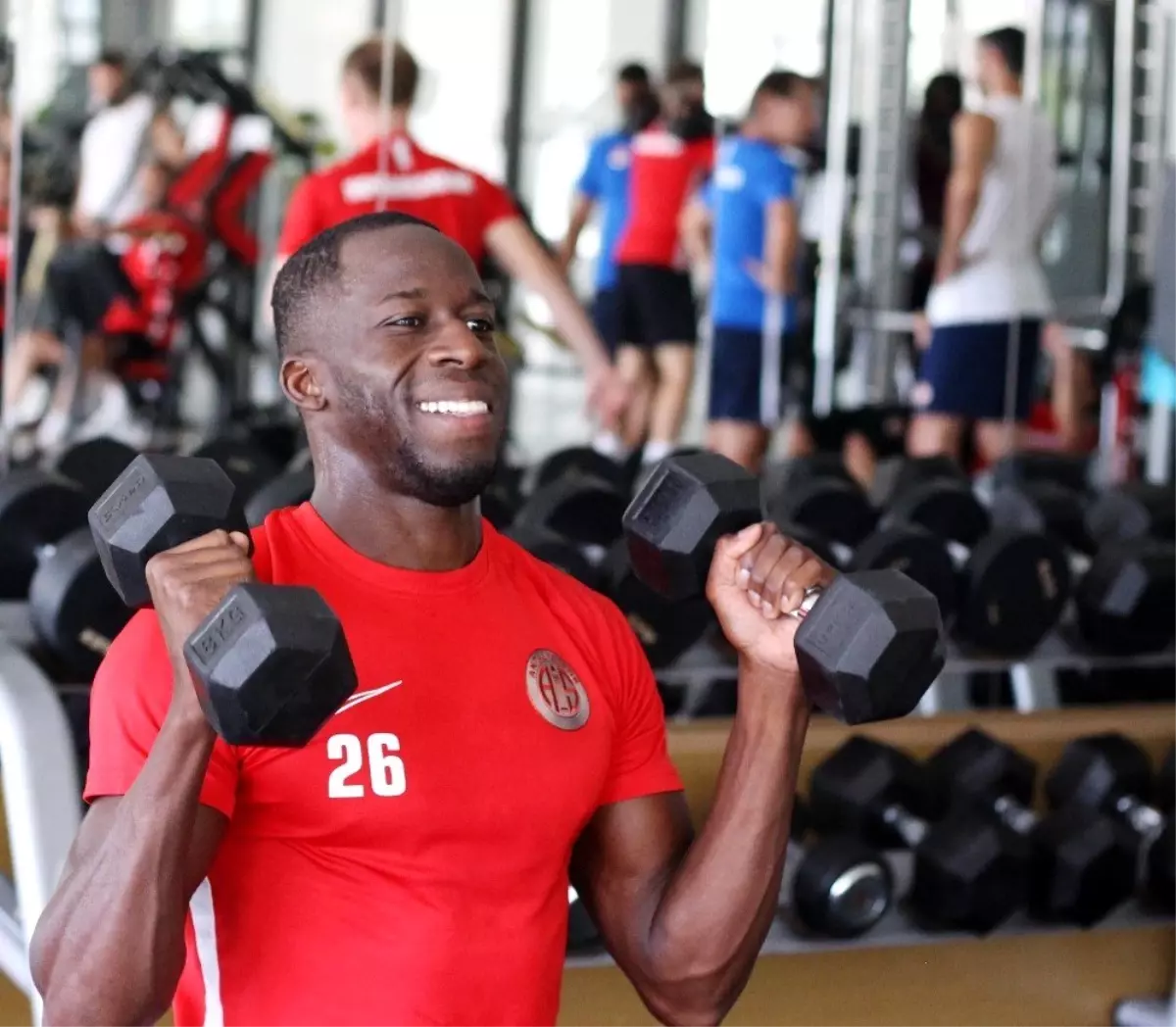 Antalyaspor\'un fitness mesaisi