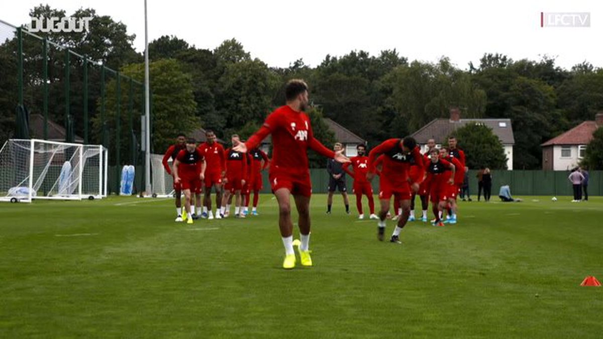 Arsenal Çatışması Öncesinde Liverpool Sprint Eğitimi