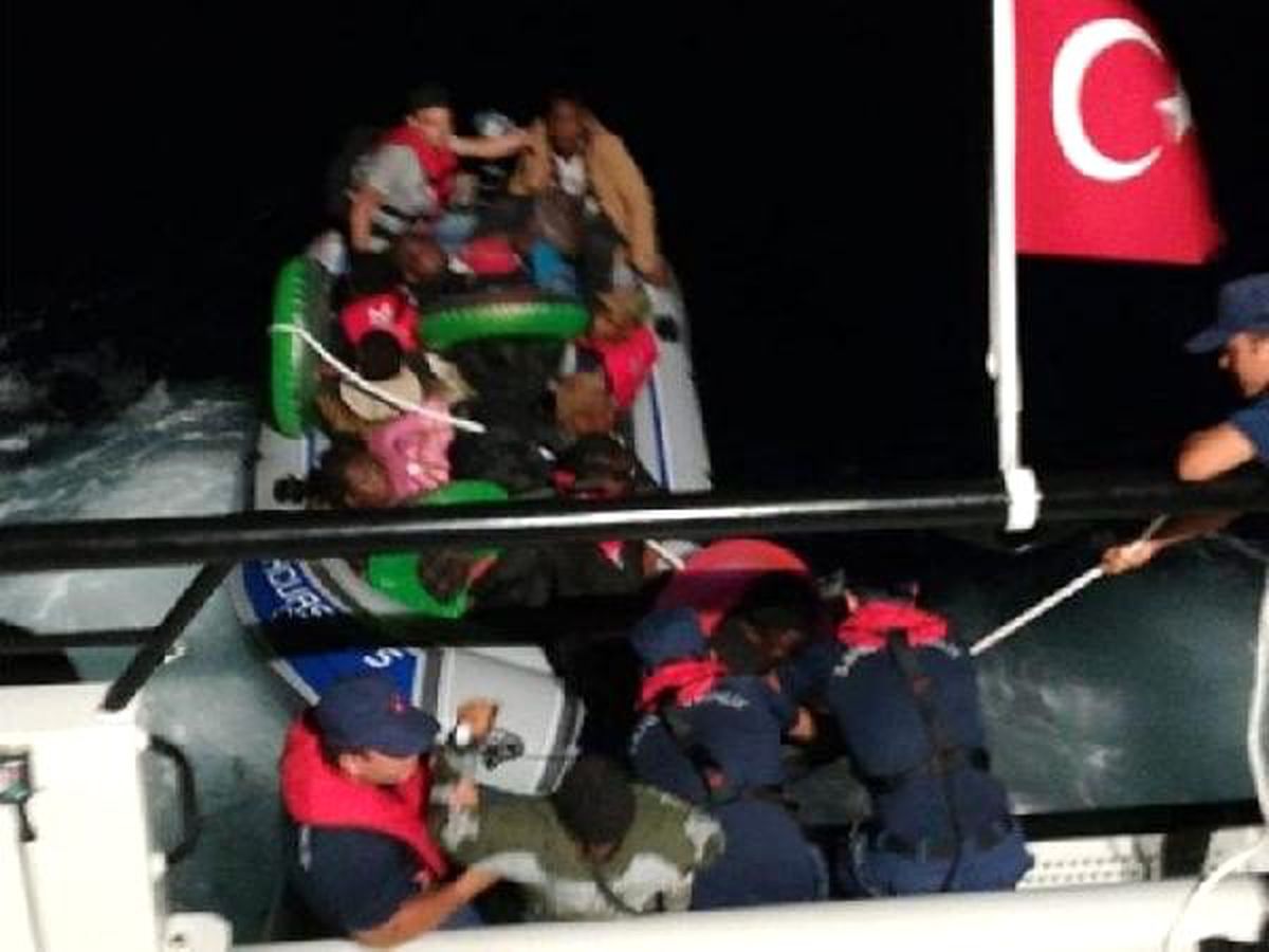 Bodrum açıklarında 11 kaçak göçmen yakalandı