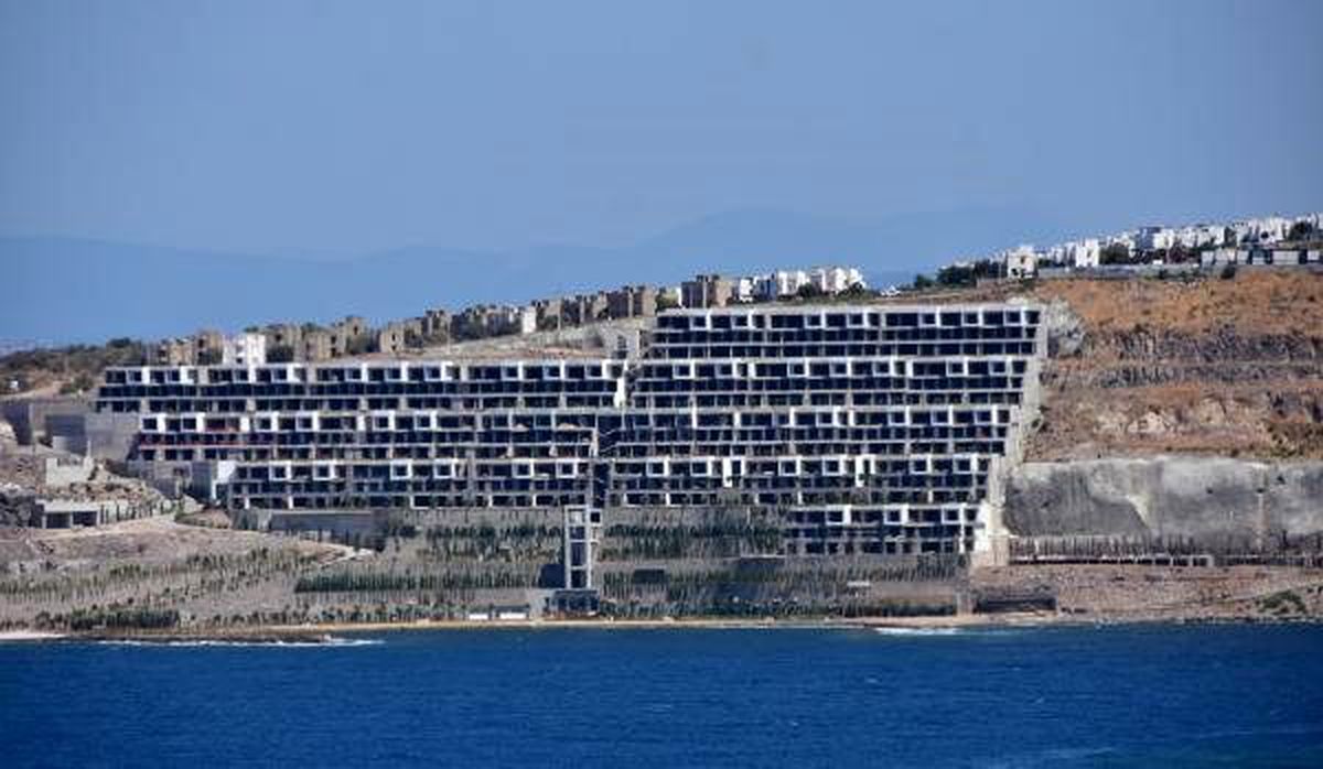 Bodrum\'da lüks villaların yer aldığı dev projeye tepki