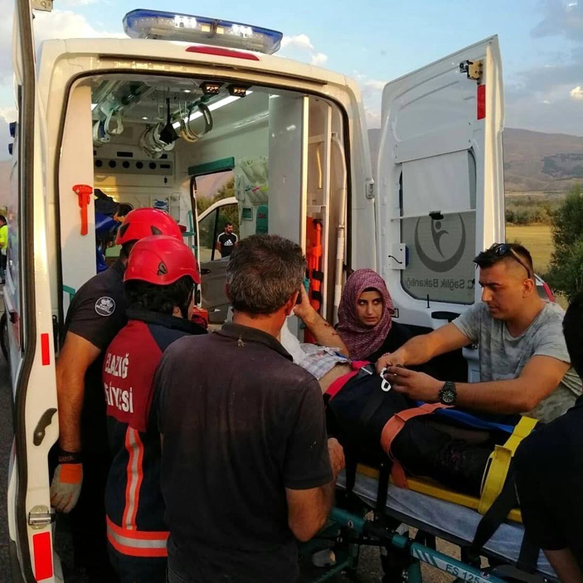 Elazığ\'da trafik kazası: 2 yaralı