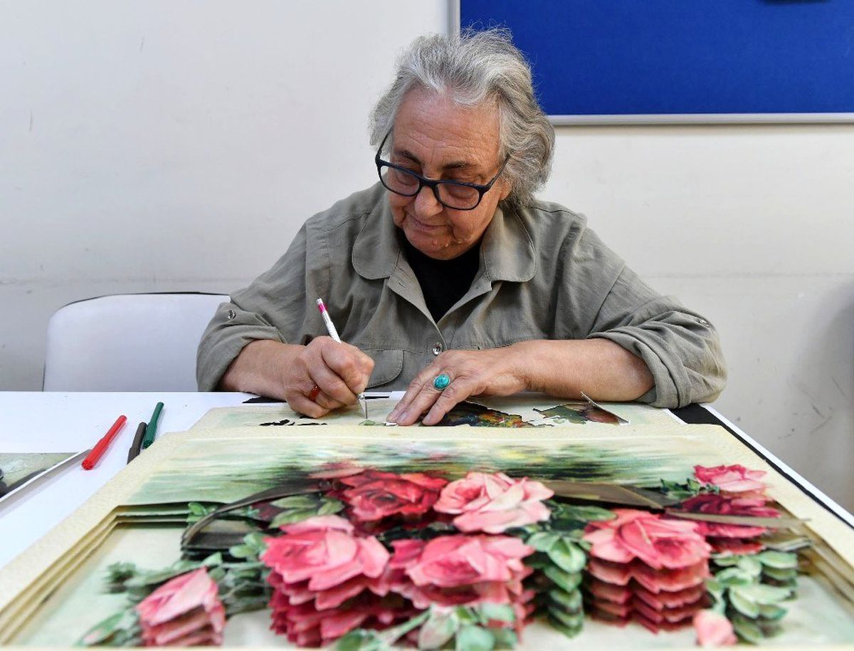En yaşlı kursiyer umut dolu