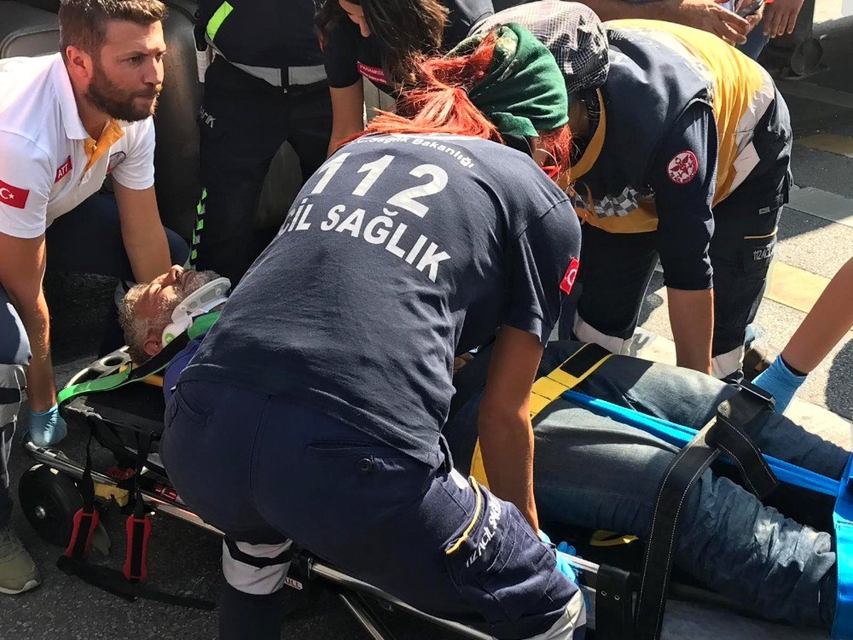 Eskişehir\'de zincirleme trafik kazası: 2 yaralı