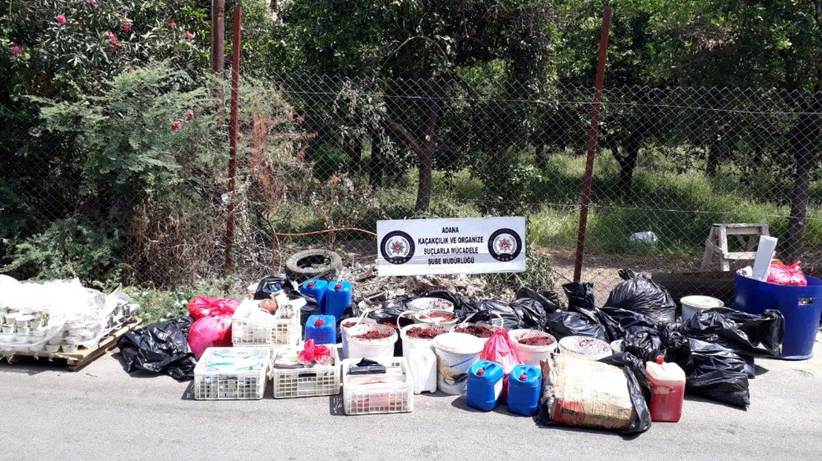 Kaçak nargile tütünü operasyonu