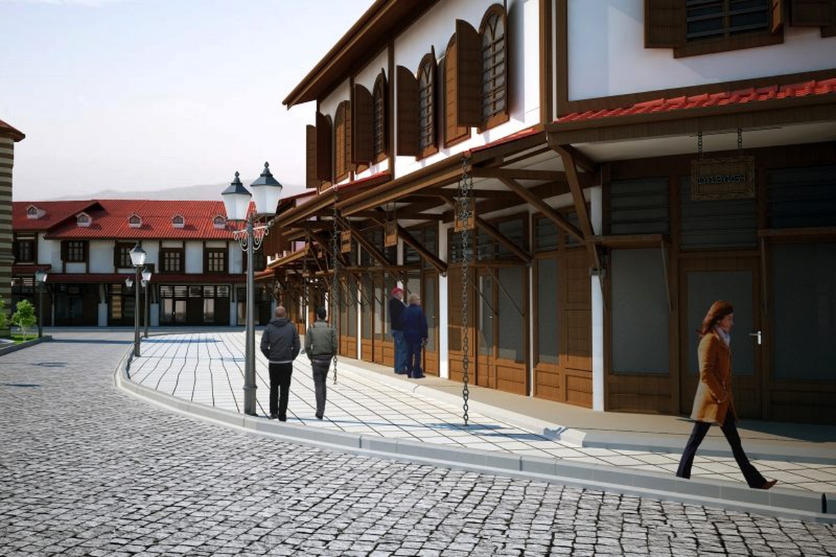 Kapalı çarşı ihalesi yapıldı