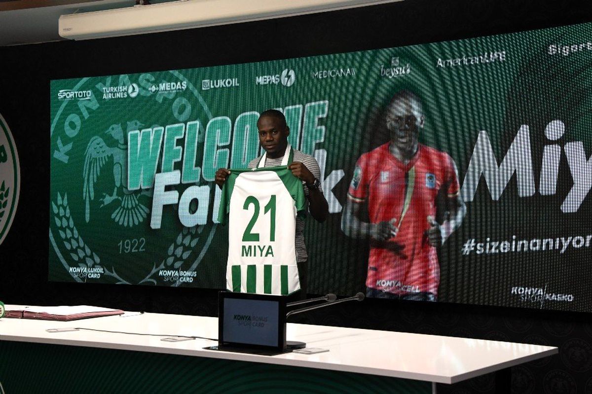 Konyaspor\'a Ugandalı forvet