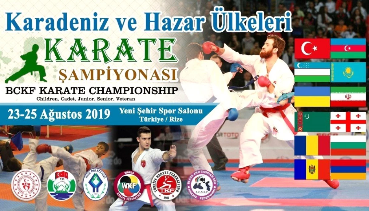 Rize\'de Karate Şöleni Başlıyor