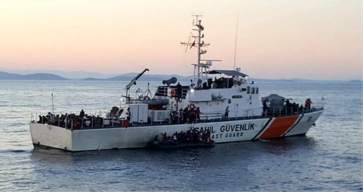 149 düzensiz göçmen Çanakkale açıklarında kurtarıldı