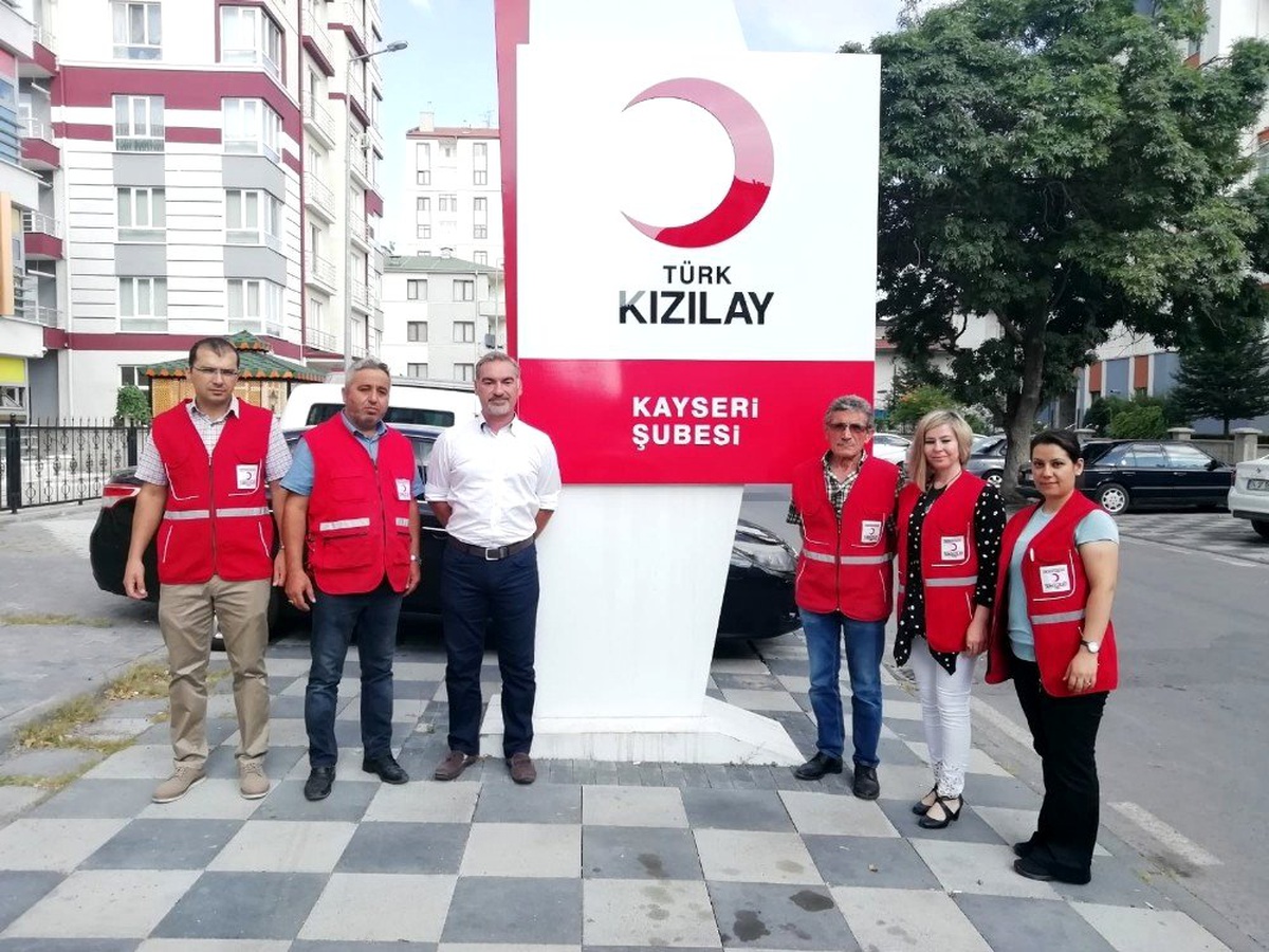 Türk Kızılay Kayseri Şubesi kurban bağışında yine 1\'inci oldu