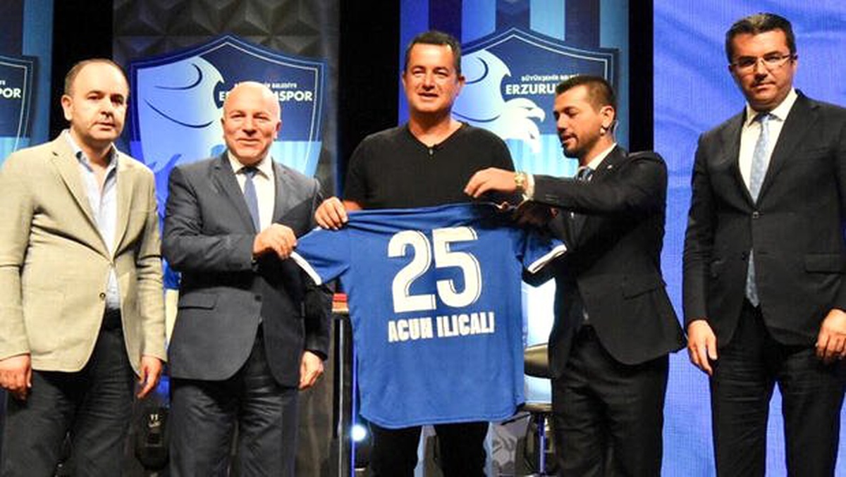 Acun Ilıca\'nın BB Erzurumspor\'a destek programında 125 bin 600 forma satıldı
