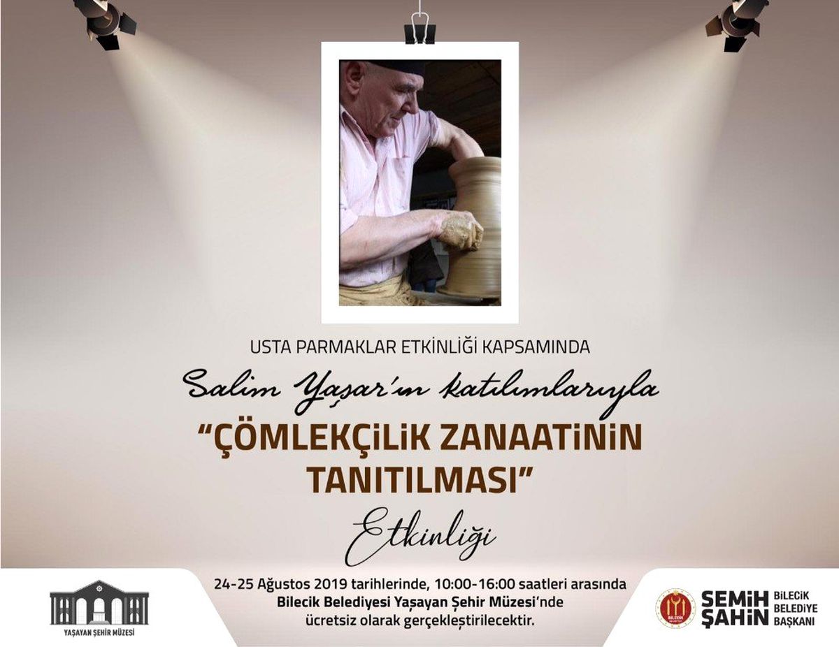 Bilecik\'te çömlekçilik zanaatının tanıtılması etkinliği